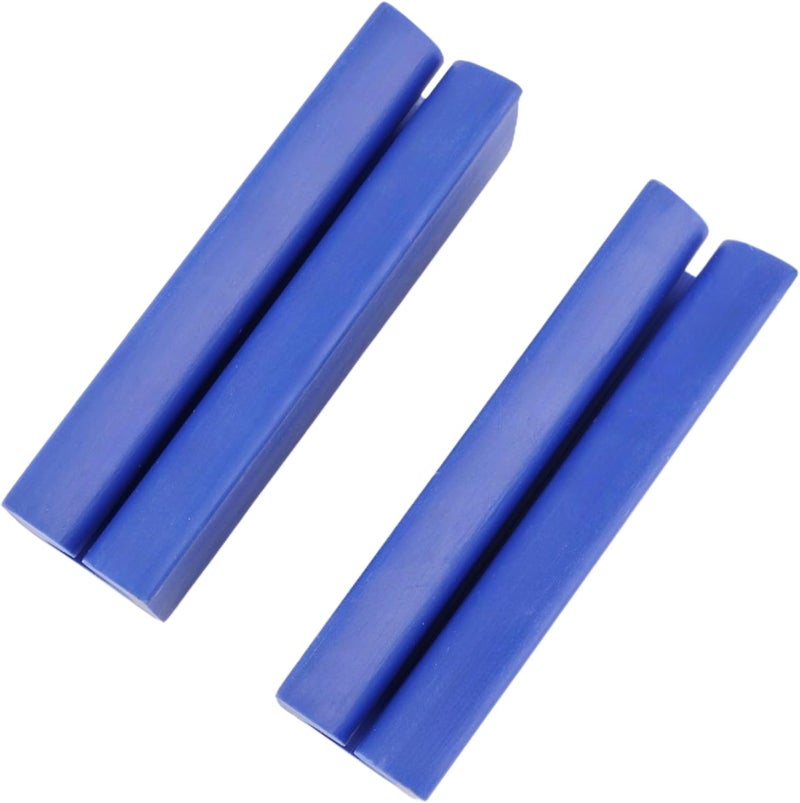 SeaSierra Boat Marine Motor Support Steering Locks for Yamaha Mercury Evinrude Johnson Engine Trailering Transport Rubber Blue - Image 4